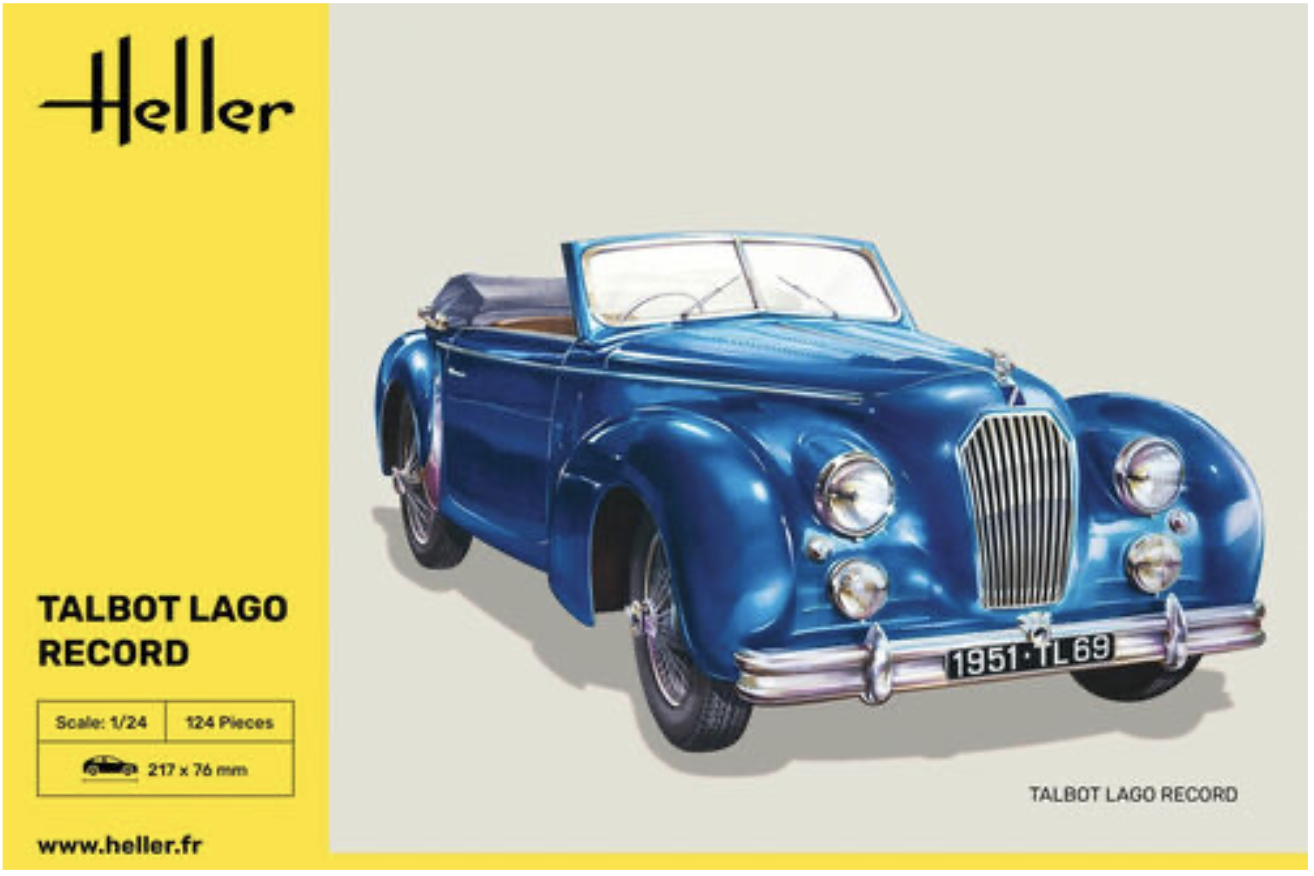 Talbot Lago Record HELLER 1/24