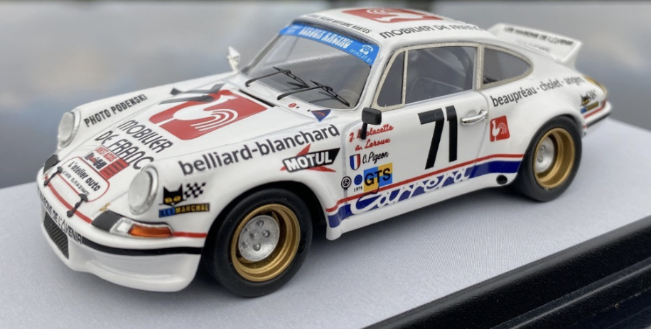 Porsche Carrera RSR #71, Le Mans 1975, Trofeu 1/43