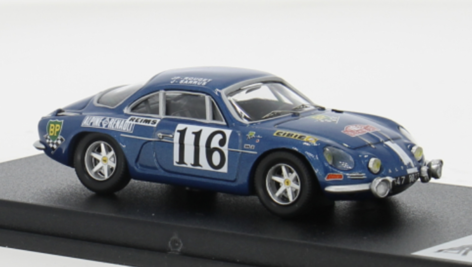 Alpine A110, Rally Monte Carlo, 1971, #116 Trofeu 1:43
