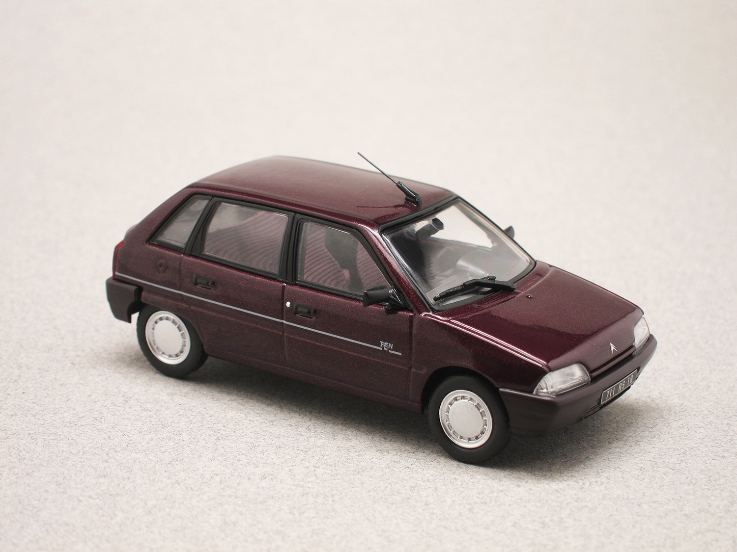 CITROEN AX TEN ROUGE OPERA NOREV 1/43°