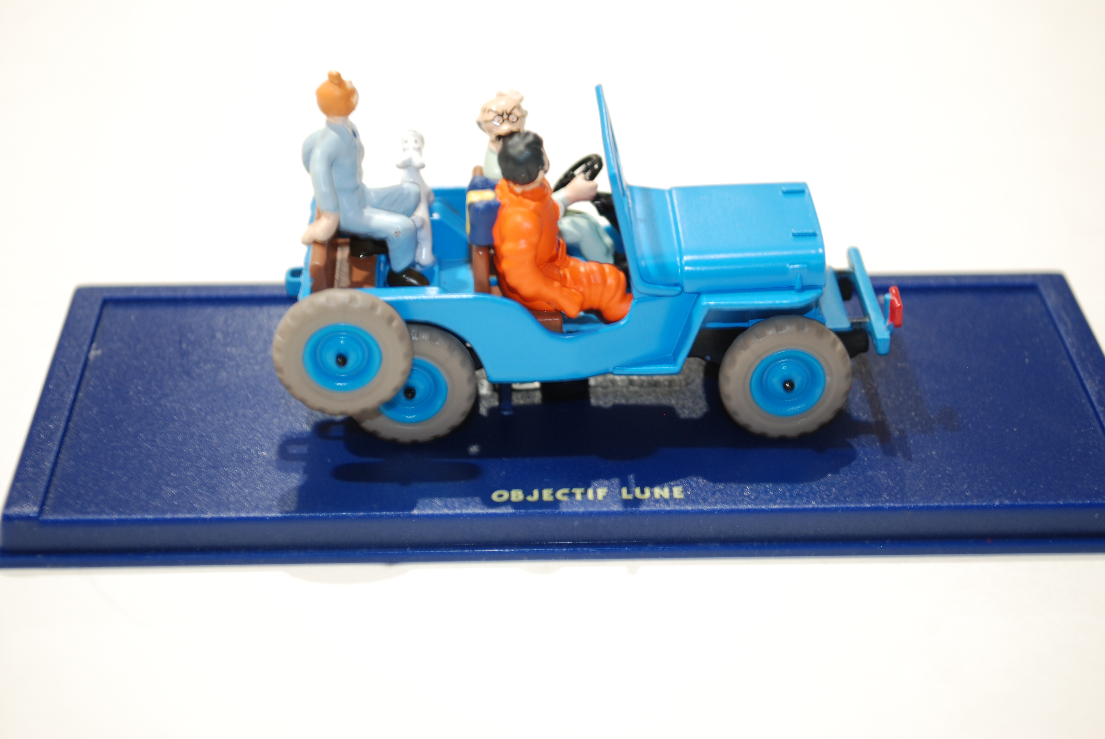 JEEP D'OBJECTIF LUNE ÉDITION MOULINSART 1/43°