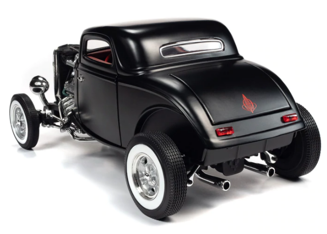 FORD 3-WINDOW COUPE 1934 AUTO WORLD 1/18°