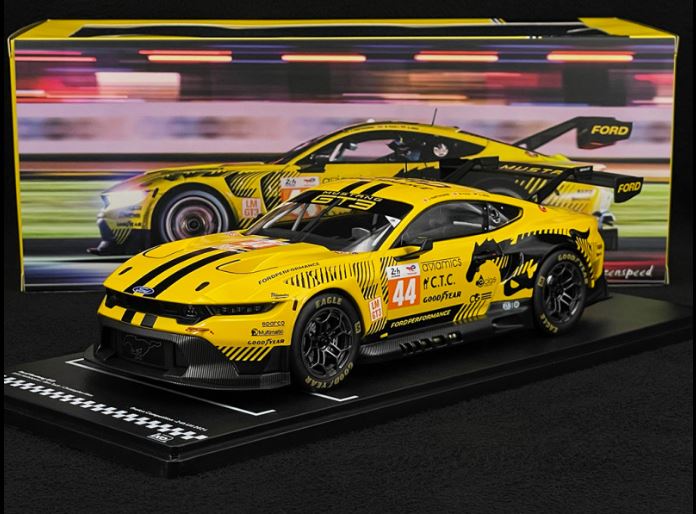 Ford Mustang GT3 n° 44 4th 24h Le Mans 2024 IXO 1/18