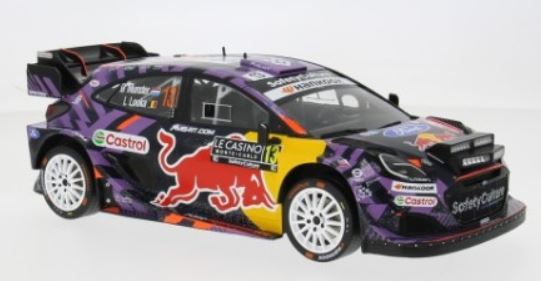 Ford Puma Rally1 n°13 Rallye Monte Carlo 2025 Gregoire Munster - Louis Louka IXO 1/18