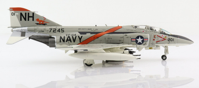 McDONNELL DOUGLAS F-4 PHANTOM II  VF-114 HOBBY MASTER 1/72°