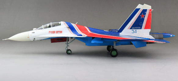 SUKHOI SU-30 RUSSIAN KNIGHTS BLUE 34 2019 HOBBY MASTER 1/72°