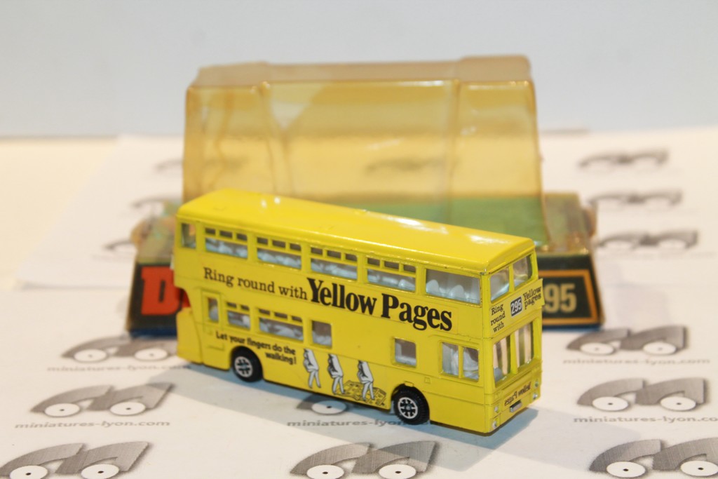 ATLANTEAN BUS YELLOW PAGES DINKY TOYS 1/43°