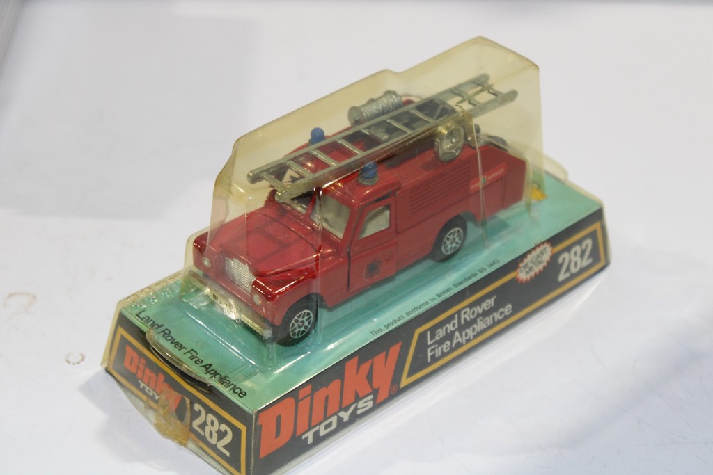 LAND ROVER FIRE APPLIANCE 1965 DINKY TOYS 1/43°