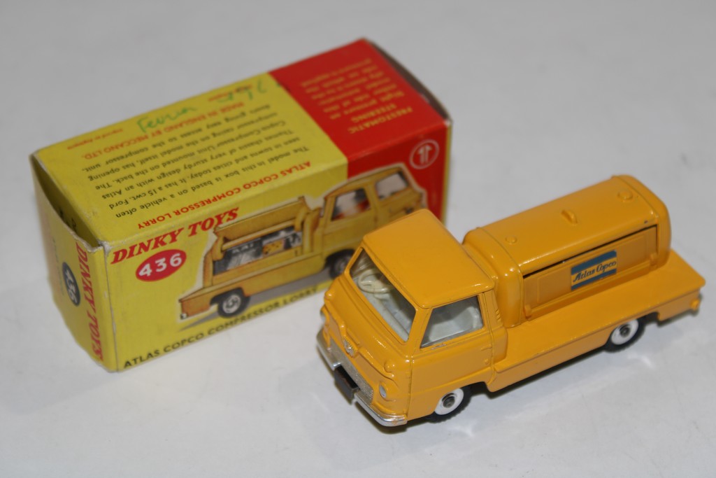 ATLAS COPCO COMPRESSOR LORRY 1960 DINKY TOYS 1/43°