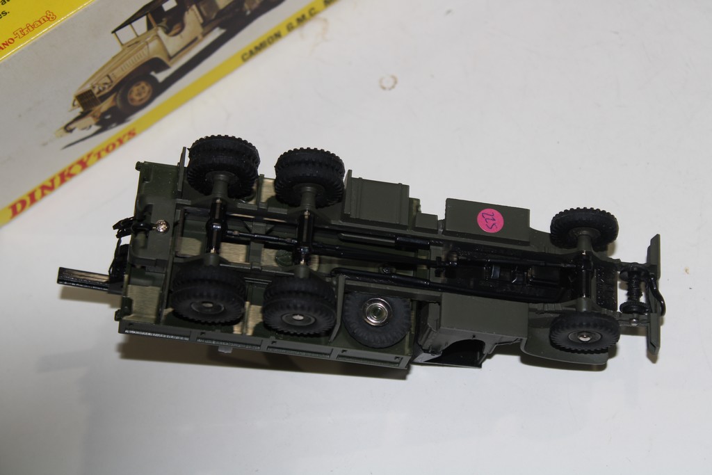 GMC MILITAIRE DEPANNAGE 1960 DINKY TOYS 1/43°