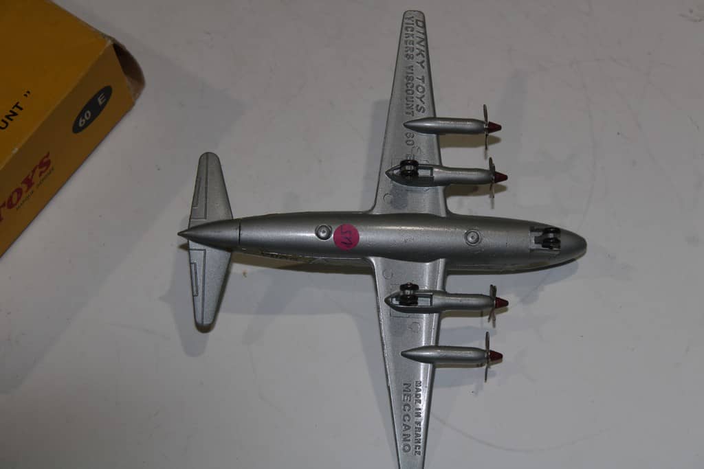 VICKERS VISCOUNT AIR FRANCE 1960 DINKY TOYS 1/100°
