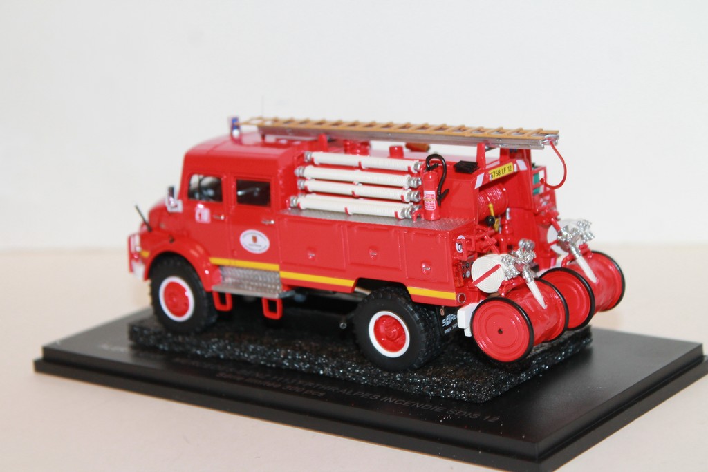 MERCEDES-BENZ 1113 FPTHR ALPES INCENDIE SDIS 12 ALERTE 1/43°