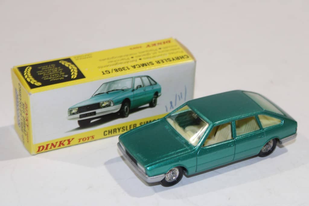 CHRYSLER SIMCA 1308/GT TURQUOISE 1975 DINKY TOYS 1/43°
