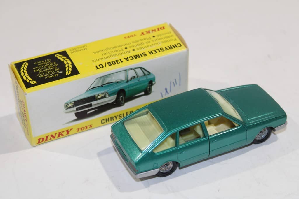CHRYSLER SIMCA 1308/GT TURQUOISE 1975 DINKY TOYS 1/43°