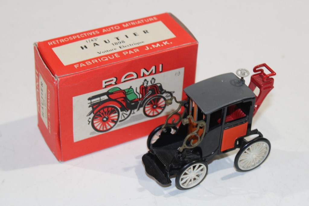HAUTIER VOITURE ELECTRIQUE 1898 RAMI 1/43°