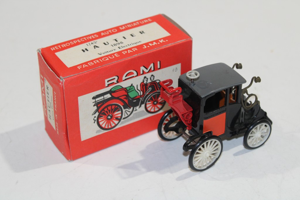 HAUTIER VOITURE ELECTRIQUE 1898 RAMI 1/43°