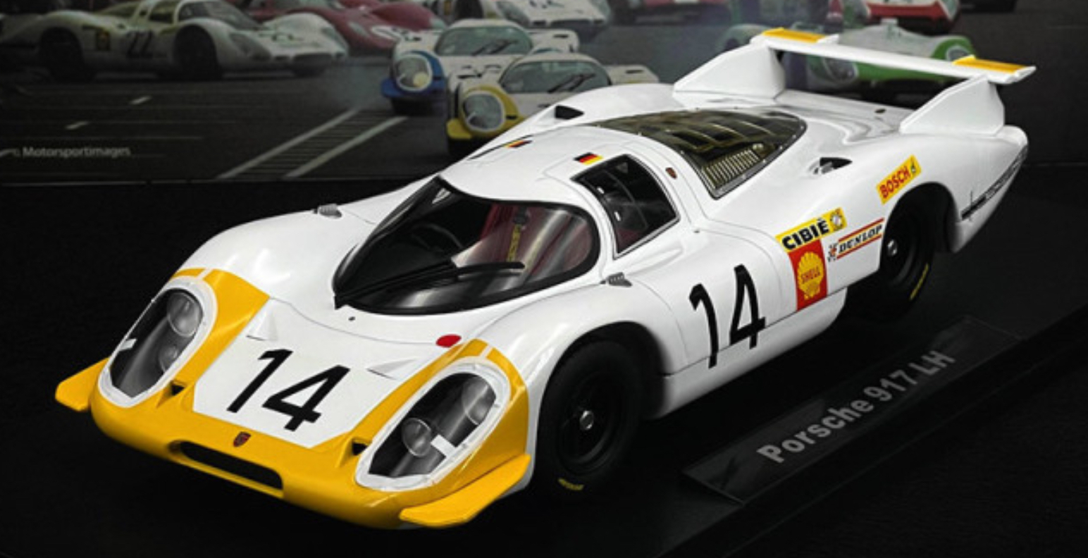 PORSCHE 917 LH 24H LM 1969  STOMMELEN / AHRENS N°14 WERK 83 1/18°