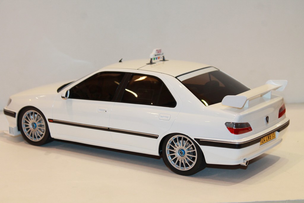 PEUGEOT 406 TAXI WHITE OTTOMOBILE 1/12°