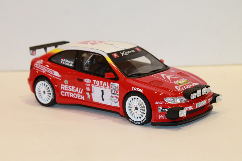 CITROEN XSARA KIT CAR RALLYE D'ANTIBES 2001 LOEB OTTOMOBILE 1/18°