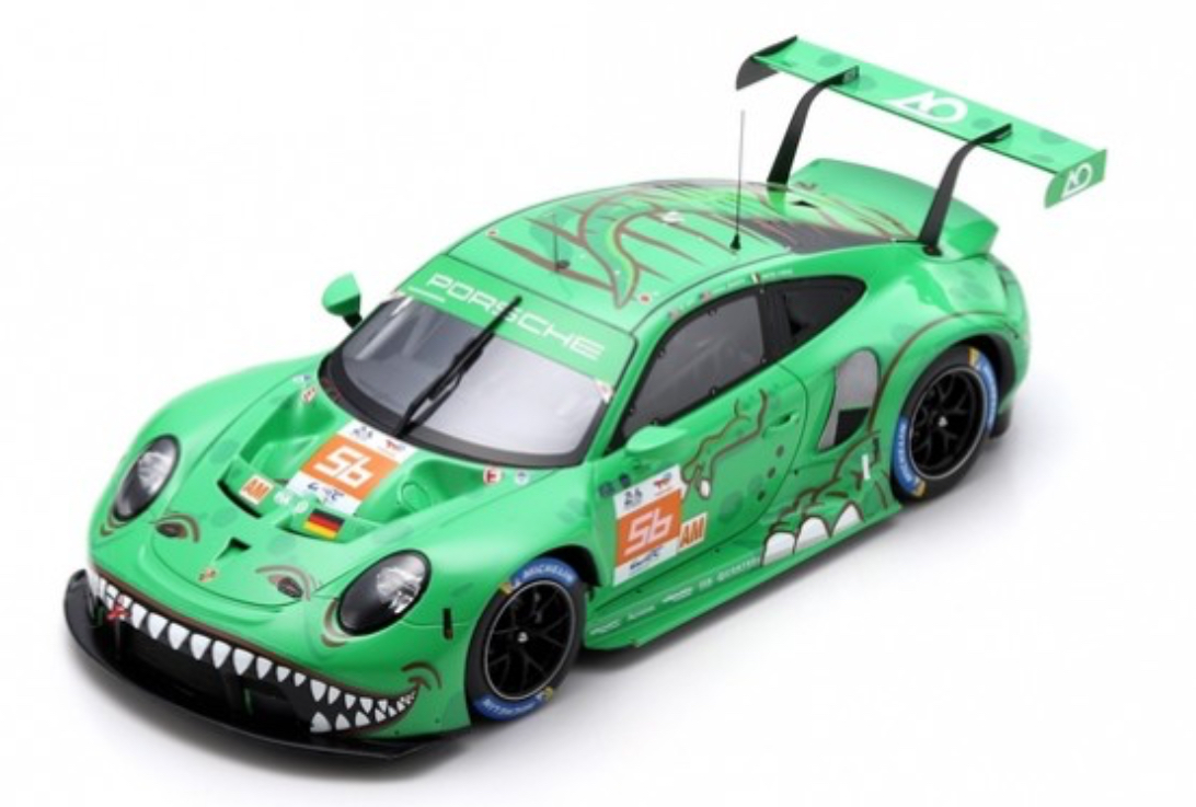 PORSCHE 911 RSR 19 N° 56 24H LE MANS 2023 SPARK 1/18