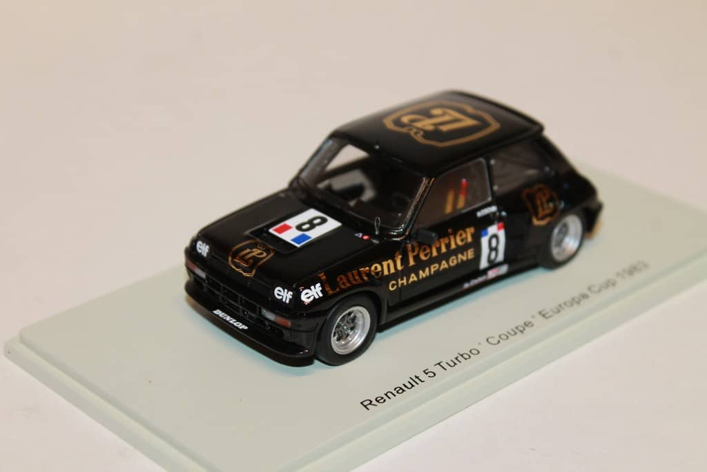 Miniature Spark Renault 5 Turbo Coupe Europa Cup 1983 - Échelle 1/43 - Occasion
