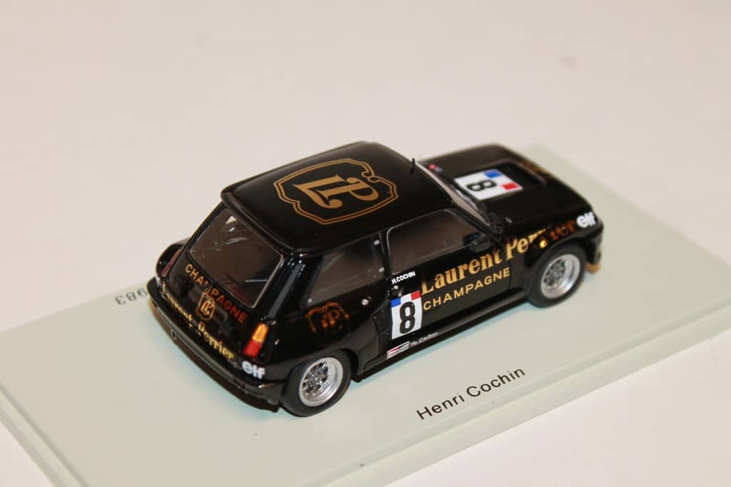 Miniature Spark Renault 5 Turbo Coupe Europa Cup 1983 - Échelle 1/43 - Occasion