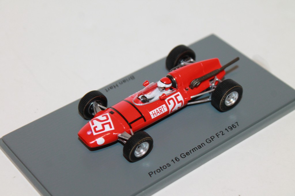 PROTOS 16 GERMAN N°25 GP F2 1967 SPARK 1/43°