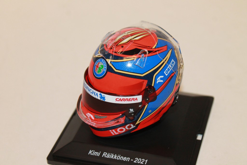 CASQUE KIMI RAIKKONEN 2021 SPARK 1/5°