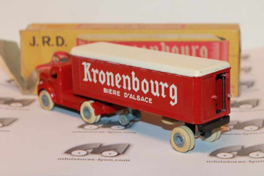 BERLIET TLM 10 TRACTEUR SEMI-REMORQUE KRONENBOURG JRD 143°