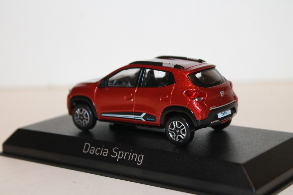 DACIA SPRING CONFORT 2022 ROUGE GOJI NOREV 1/43°