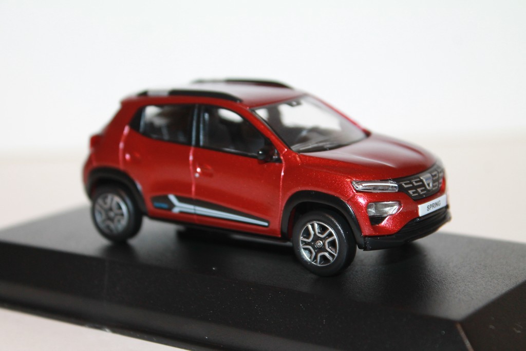 DACIA SPRING CONFORT 2022 ROUGE GOJI NOREV 1/43°