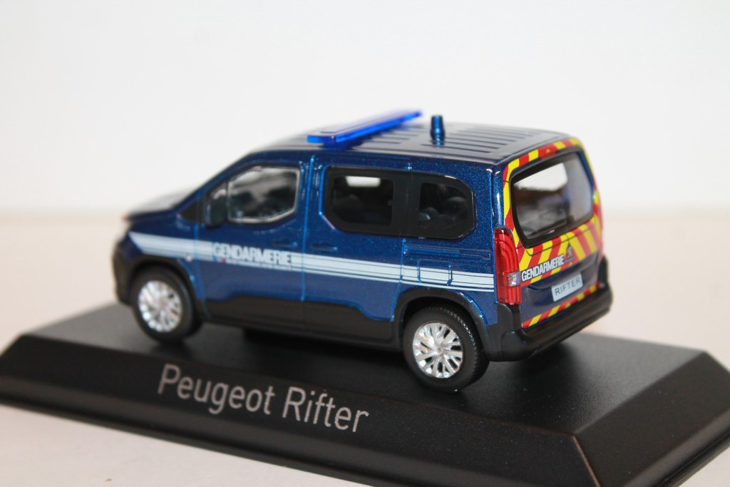 PEUGEOT RIFTER 2019 GENDARMERIE NOREV 1/43°
