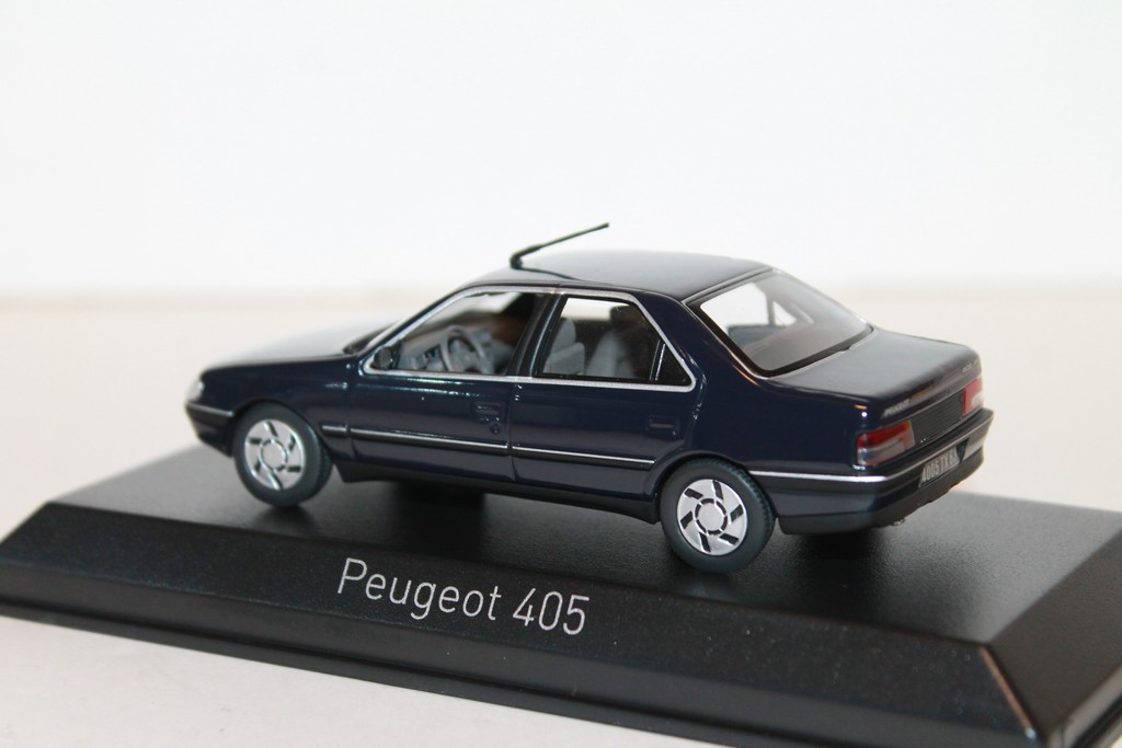 PEUGEOT 405 SRI 1991 DARK BLUE NOREV 1/43°
