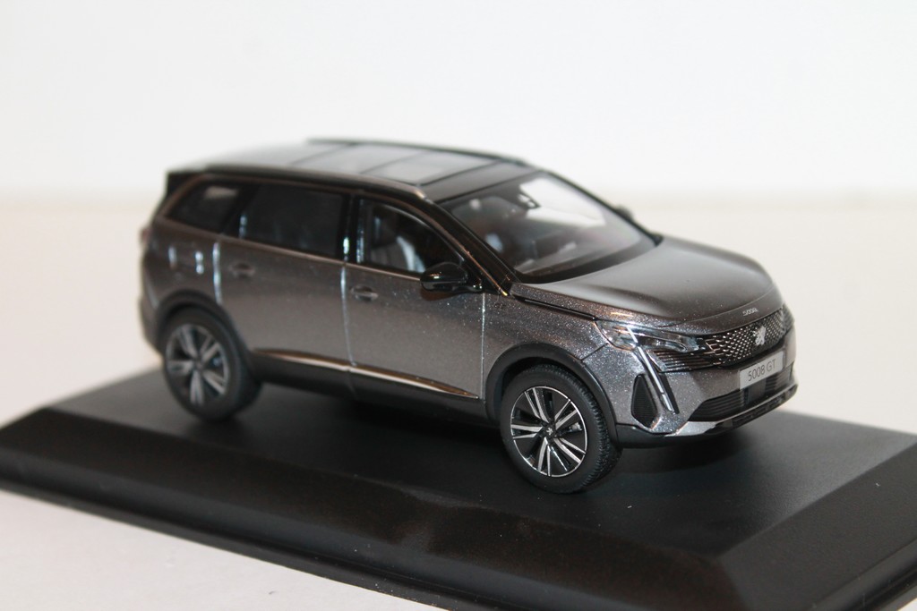 PEUGEOT 5008 GT 2021 GRIS PLATINE NOREV 1/43°