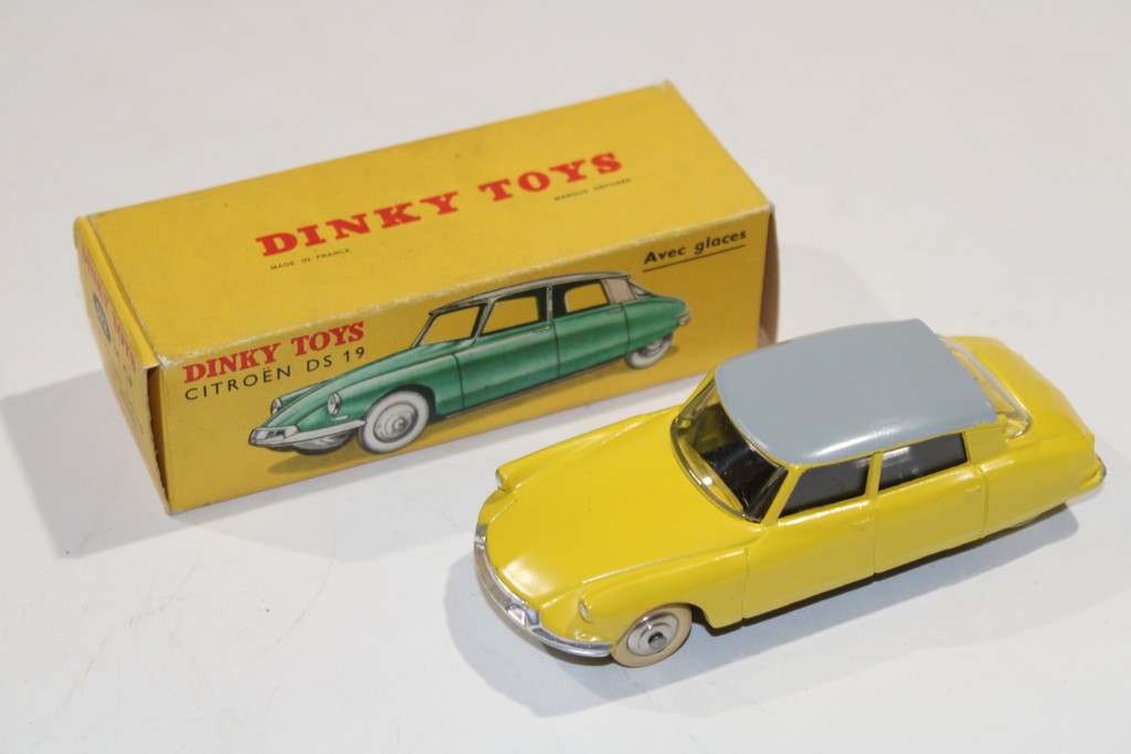 CITROEN DS 19 JAUNE 1965 DINKY TOYS 1/43°