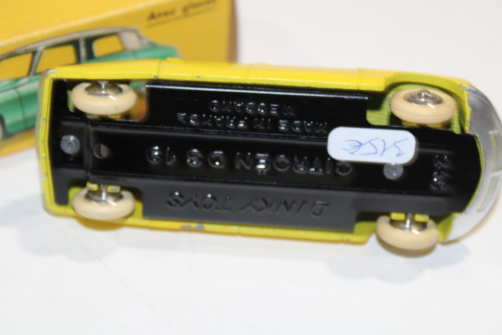 CITROEN DS 19 JAUNE 1965 DINKY TOYS 1/43°