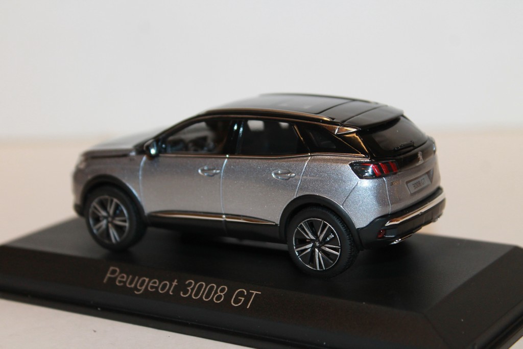 PEUGEOT 3008 GT 2021 GRIS ARTENSE NOREV 1/43°