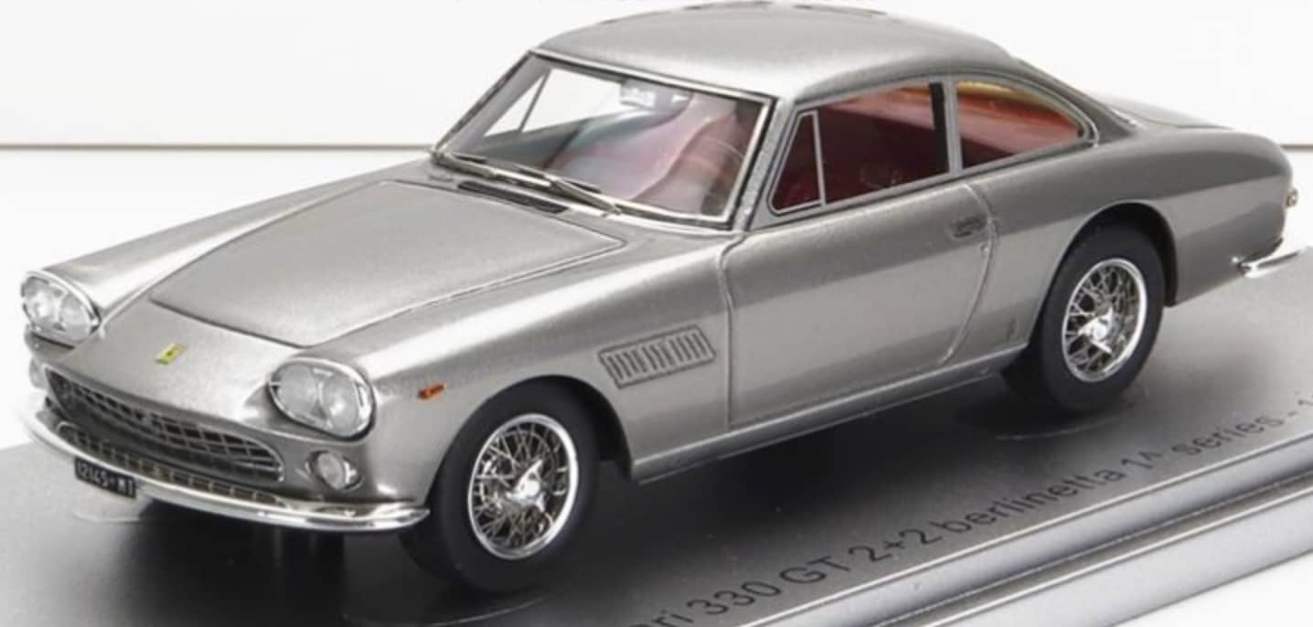 Kess KE43056322 FERRARI 330 GT 2+2 BERLINETTA 1-SERIES 1964 - BLUE 1/43
