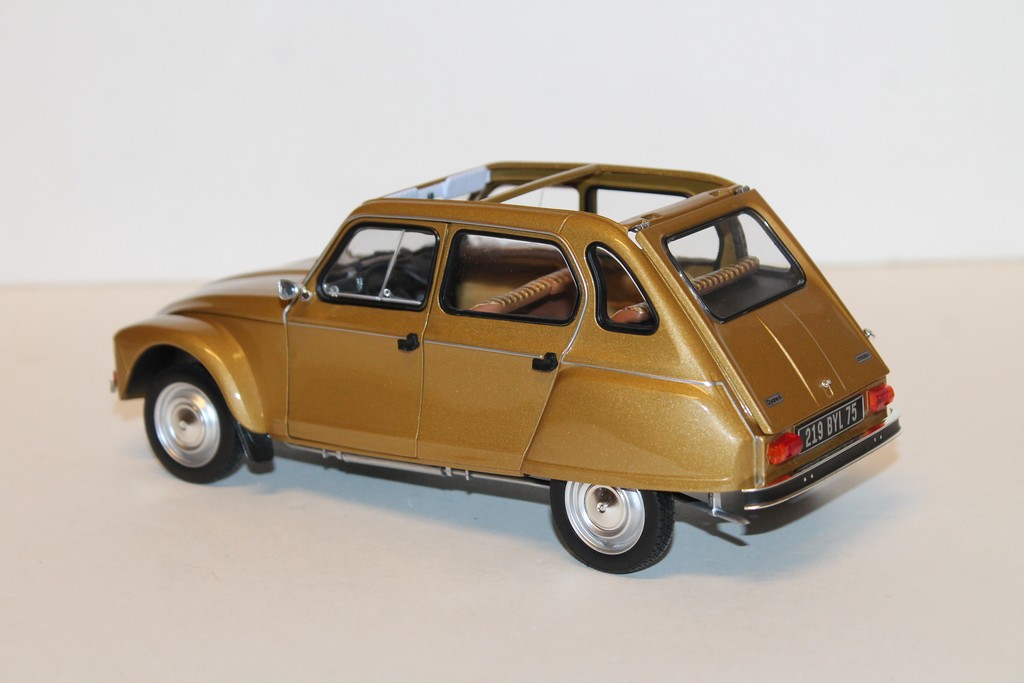 CITROEN DYANE 1978 BEIGE OPALE METALLIQUE NOREV 1/18°