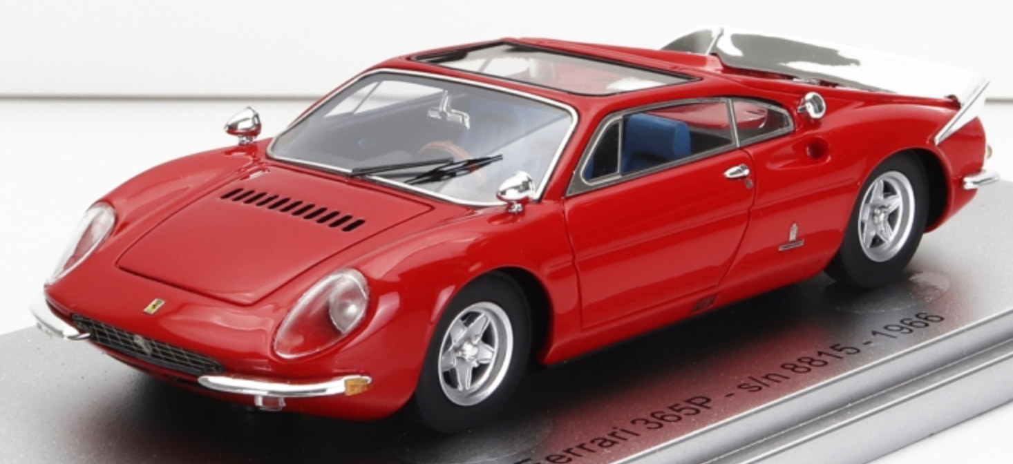 FERRARI 365P RED KESS 1/43°