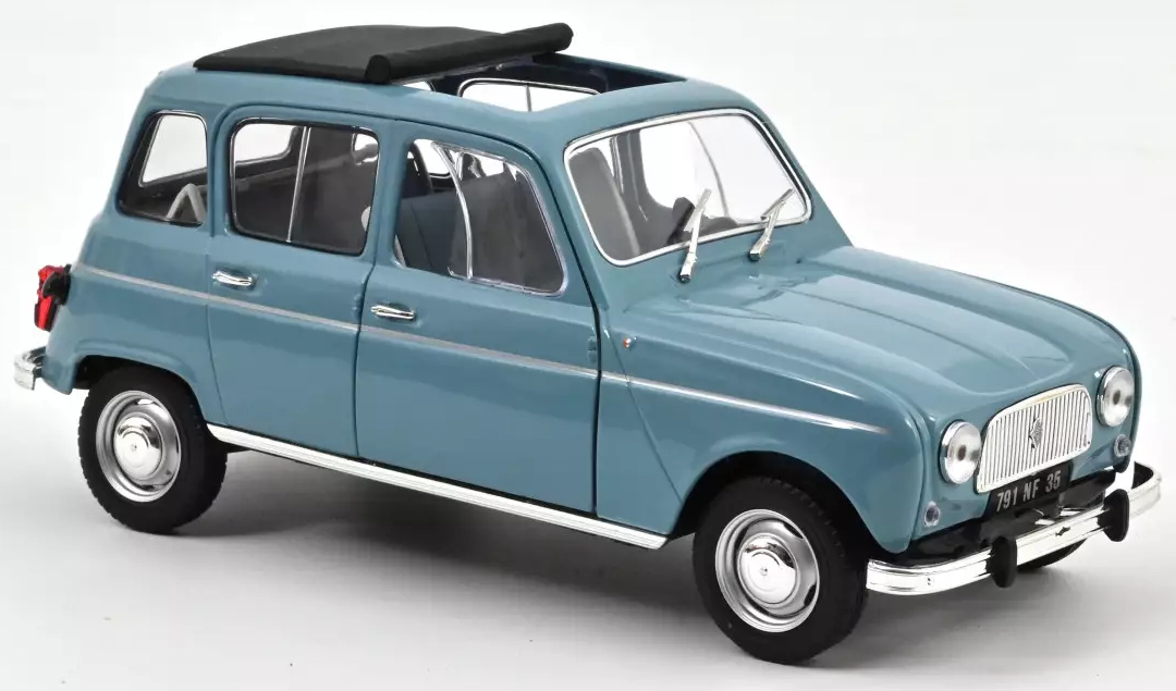 RENAULT 4L 1966 BLEU NOREV 1/18