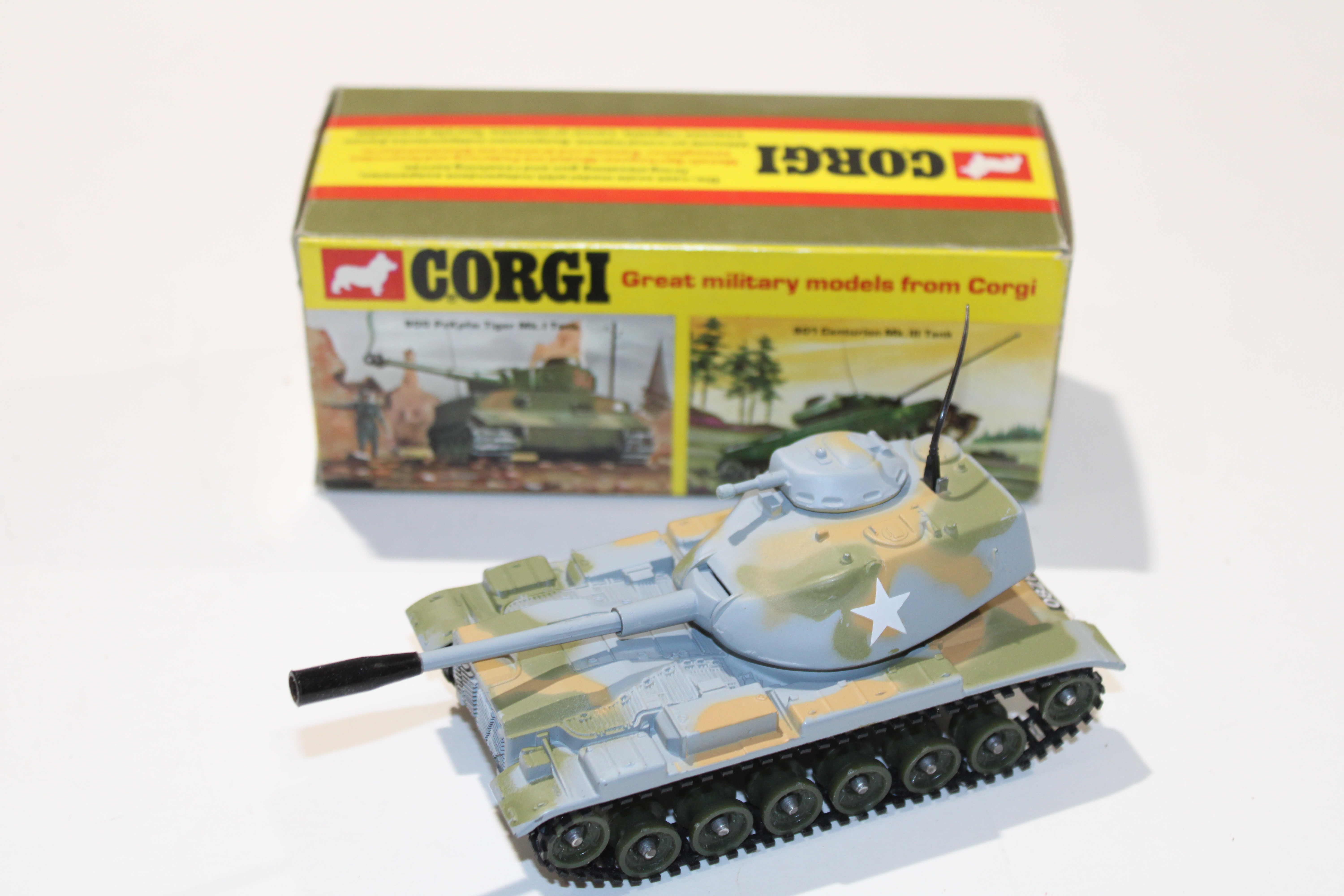 M60A1 MEDIUM TANK CORGI 1/50°