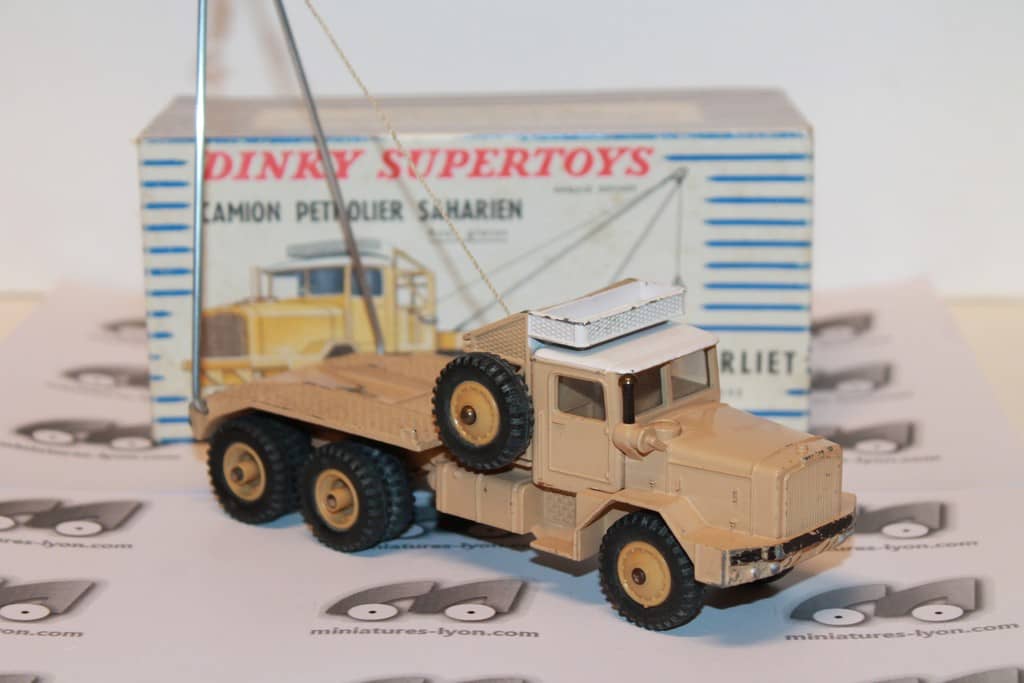 QUIRALU - Berliet GBO Baché 3 essieux - Saharien - Boite vide