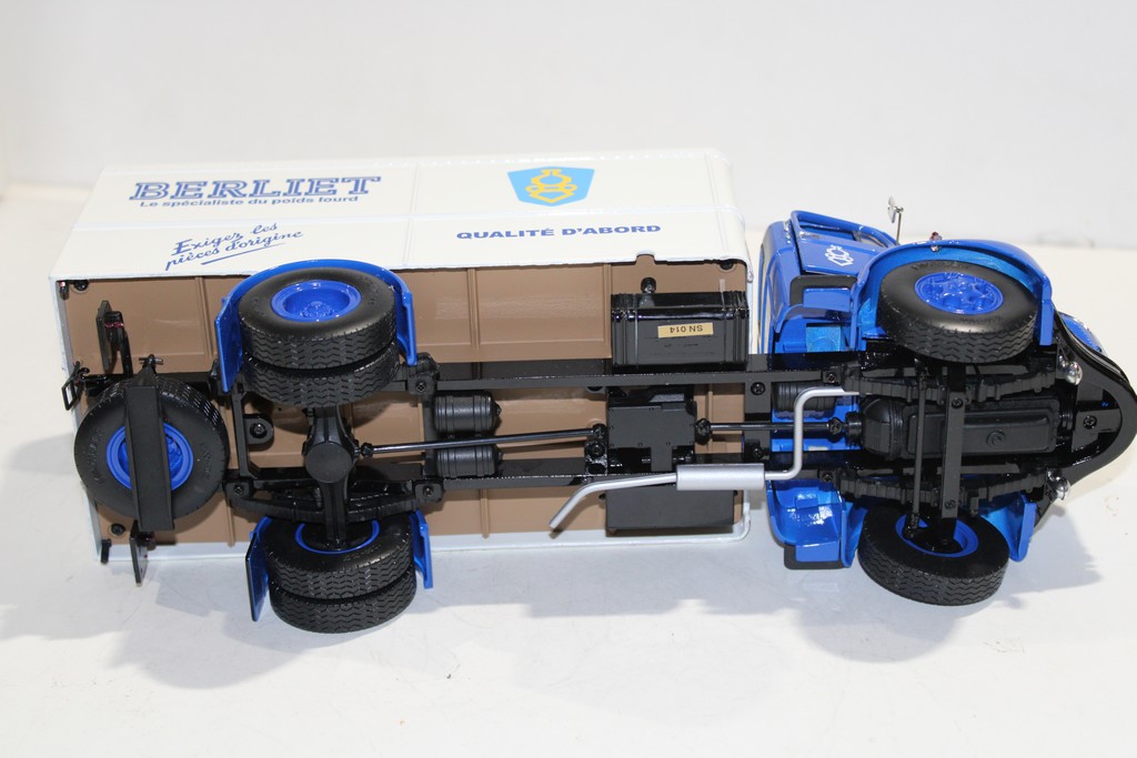 BERLIET GLR 8 R FOURGON ASSISTANCE SERVICE 1960 BERLIET MQM 1/24°