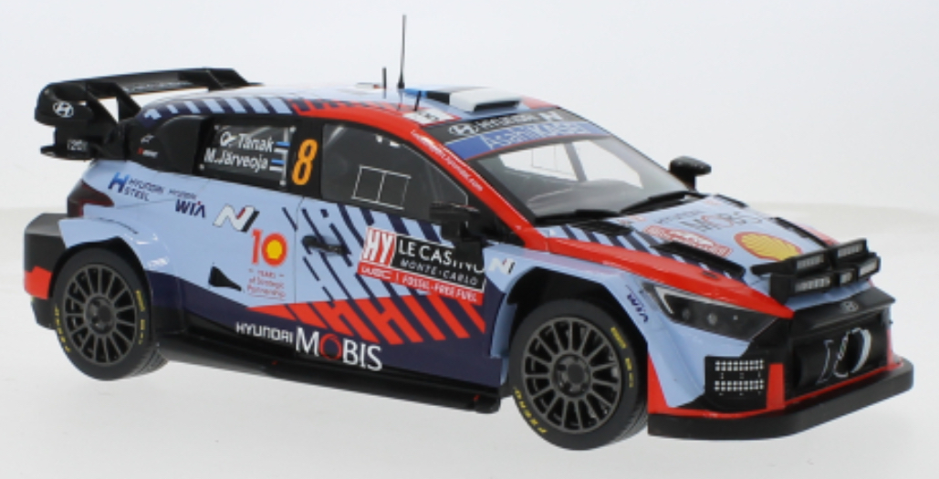 HYUNDAI I20 N RALLY 1 #8 IXO 1/18°