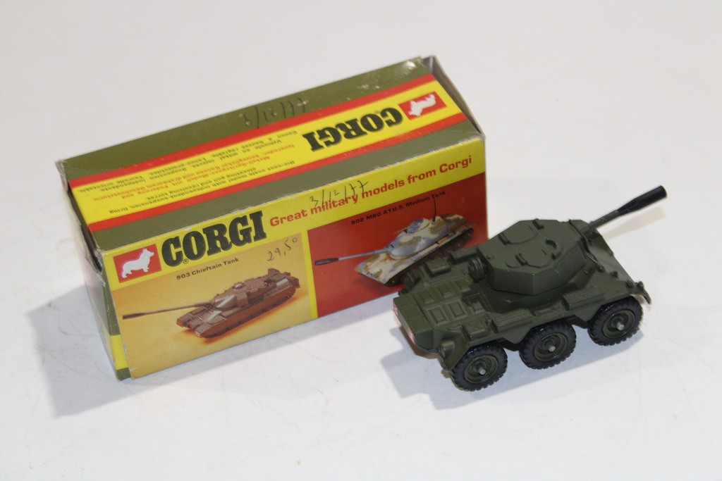 SALADIN ARMOURED CAR 1960 CORGI 1/50°