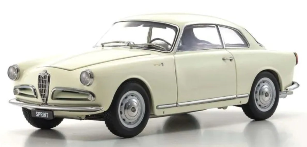 ALFA ROMÉO GIULIETTA SPRINT WHITE KYOSHO 1/18°