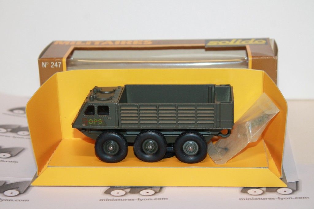 BERLIET ALVIS MILITAIRE SOLIDO 1/43°