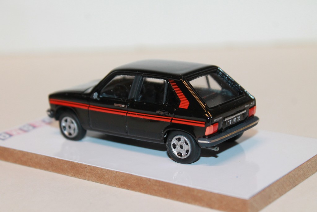 PEUGEOT 104 S 1980 NOIRE AUTORAMA 1/43°