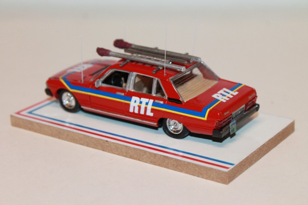 PEUGEOT 604 "RTL" TDF 1978 AUTORECLAME 1/43°